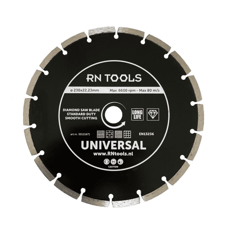 Diamantschijf 230 mm Universeel