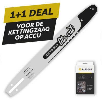 Kettingzaagblad 40 cm 3/8 1.1 mm LiteCut + Zaagketting