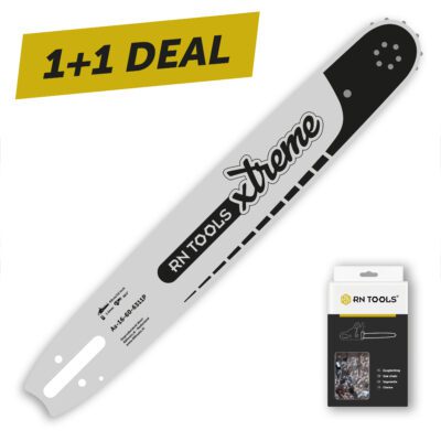 Kettingzaagblad 40 cm 3/8 1.6 mm Xtreme + Zaagketting - voor Stihl