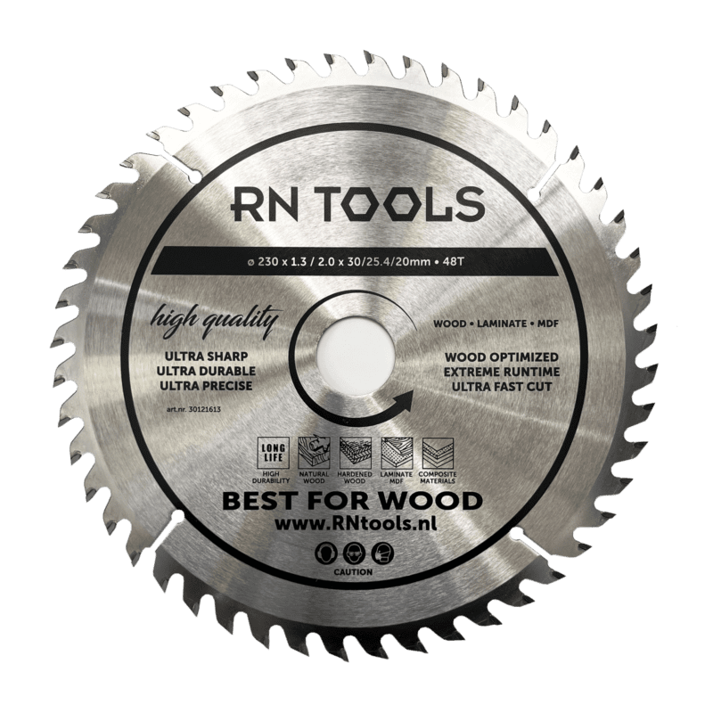 Cirkelzaagblad 230 x 30 mm - hout, MDF en multiplex - 48 tanden