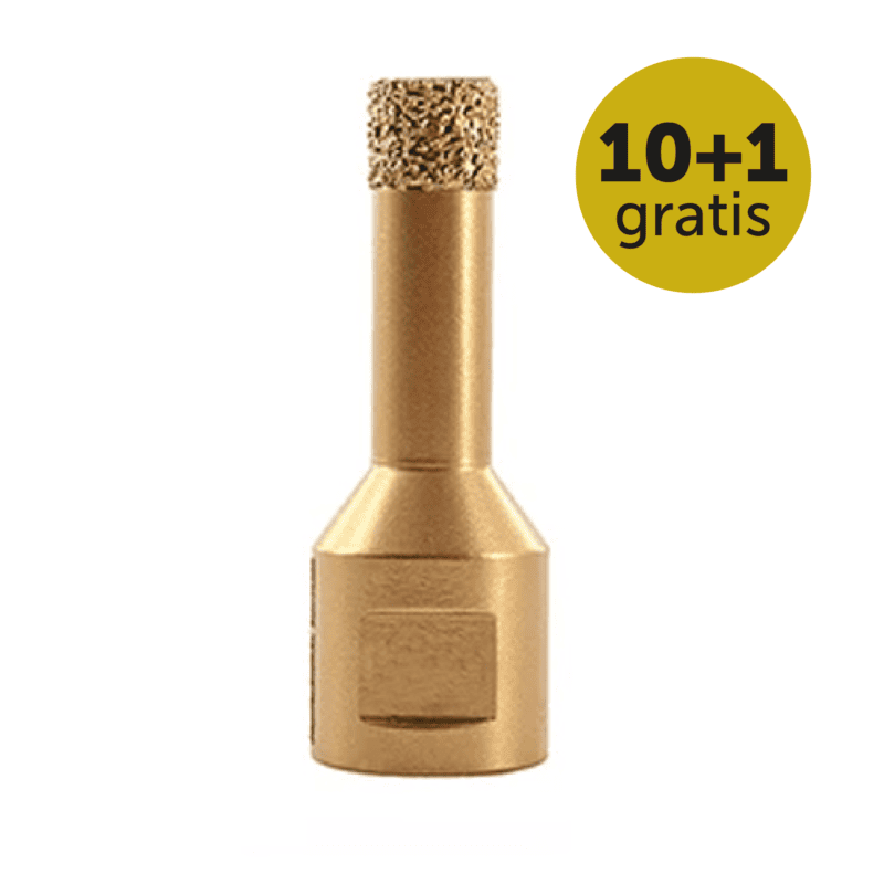 Diamant Tegelboor 12 mm M14 aansluiting (10+1 gratis)